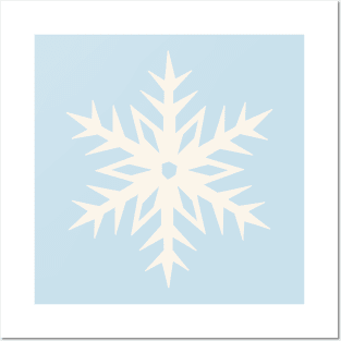 Snow Flake 1 Posters and Art